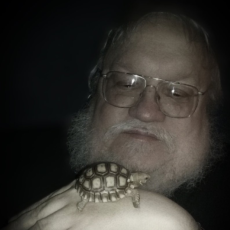 George R. R. Martin híres írók és kiskedvenceik